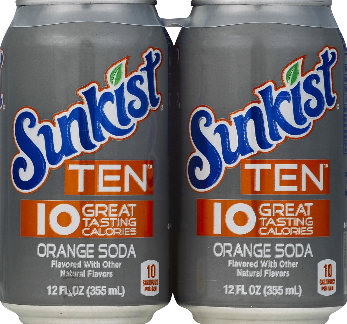 slide 4 of 4, Sunkist Soda - 4 ct, 12 fl oz