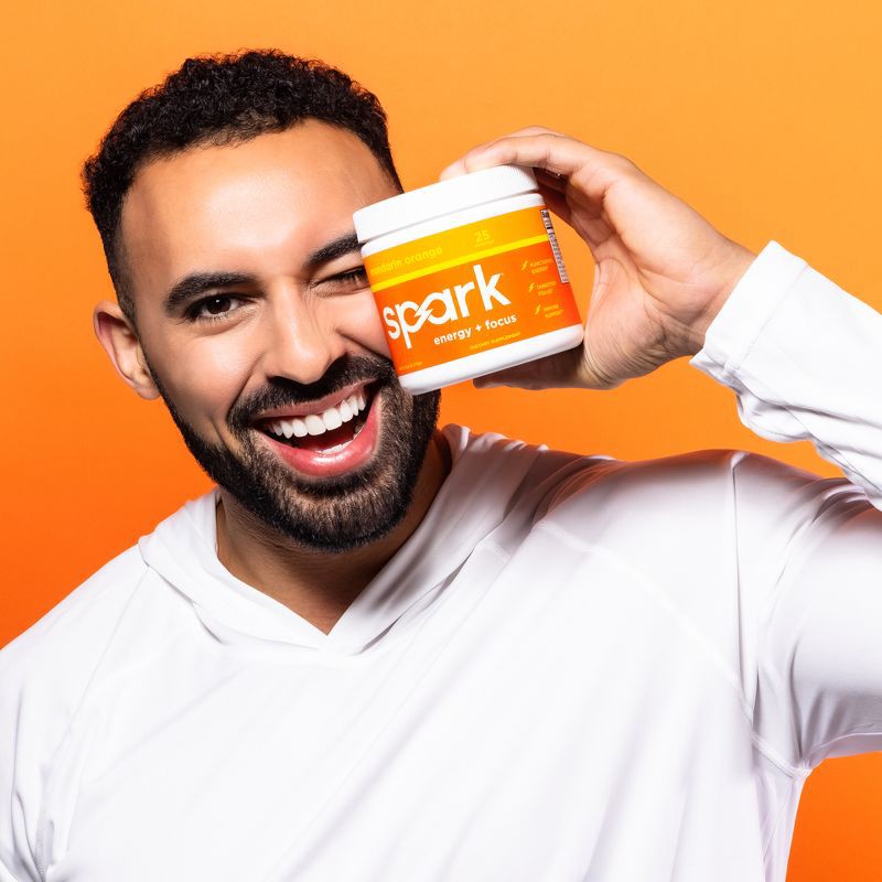 slide 6 of 8, Spark Energy + Focus Drink Mixes Canister - Mandarin Orange - 6.2oz/25 Servings, 6.2 oz, 25 servings