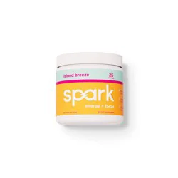 Spark Energy + Focus Drink Mixes Canister - Island Breeze - 25 Servings