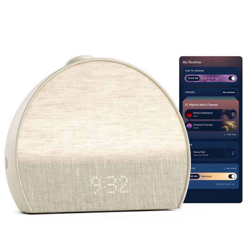 slide 1 of 9, Hatch Restore 3 Sunrise Alarm Clock Sound Machine Smart Light - Putty, 1 ct