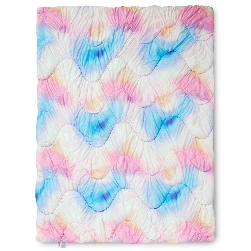 slide 2 of 6, QCNCD Prism Twin Gradient Puff Comforter, 1 ct