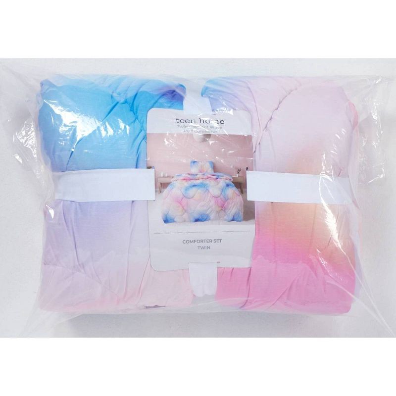 slide 6 of 6, QCNCD Prism Twin Gradient Puff Comforter, 1 ct