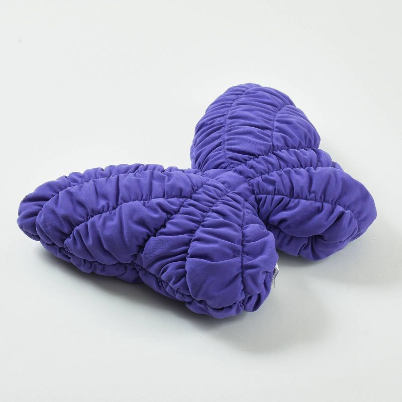 slide 2 of 5, Cozy Bliss Bliss Prism Puffy Butterfly Decorative Pillow, 1 ct