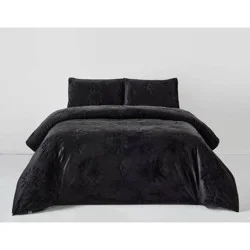 QCNCD Celestial Garden Full/Queen Velvet Embroidery Comforter