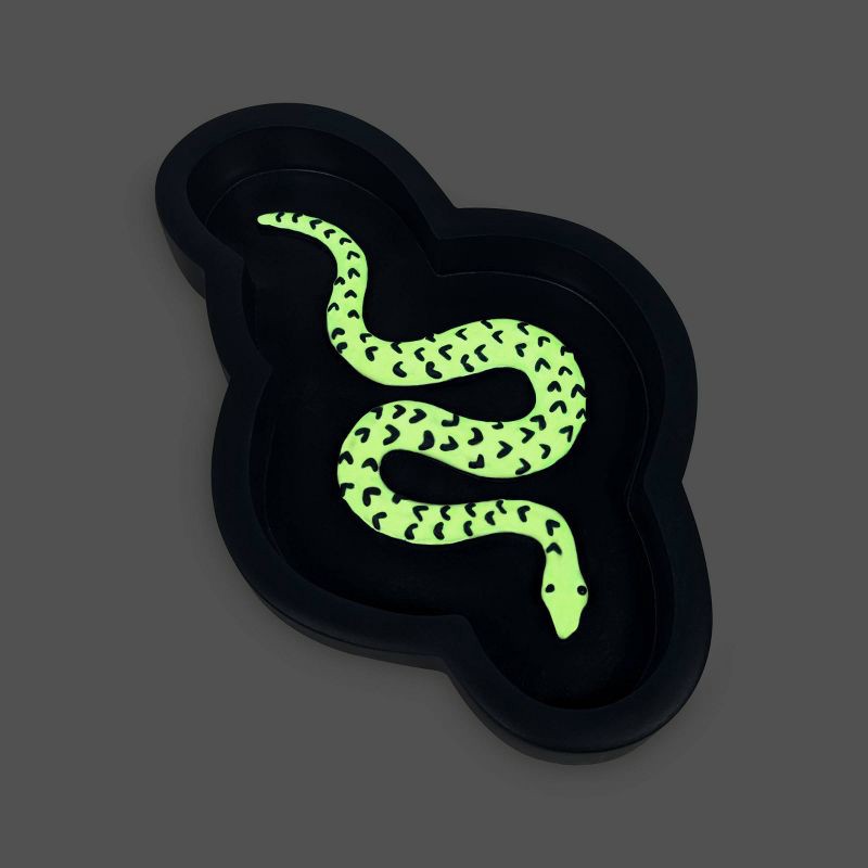 slide 5 of 6, Cur8 Celestial Garden Snake Decorative Tray, 1 ct