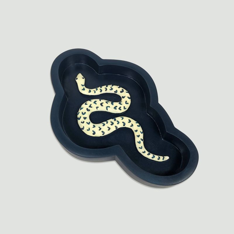 slide 1 of 6, Cur8 Celestial Garden Snake Decorative Tray, 1 ct