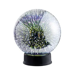 West & Arrow Celestial Garden 6 inch Merkury Glass Orb Light with Base