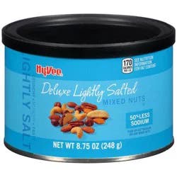 Hy-Vee Deluxe Lightly Salted Mixed Nuts