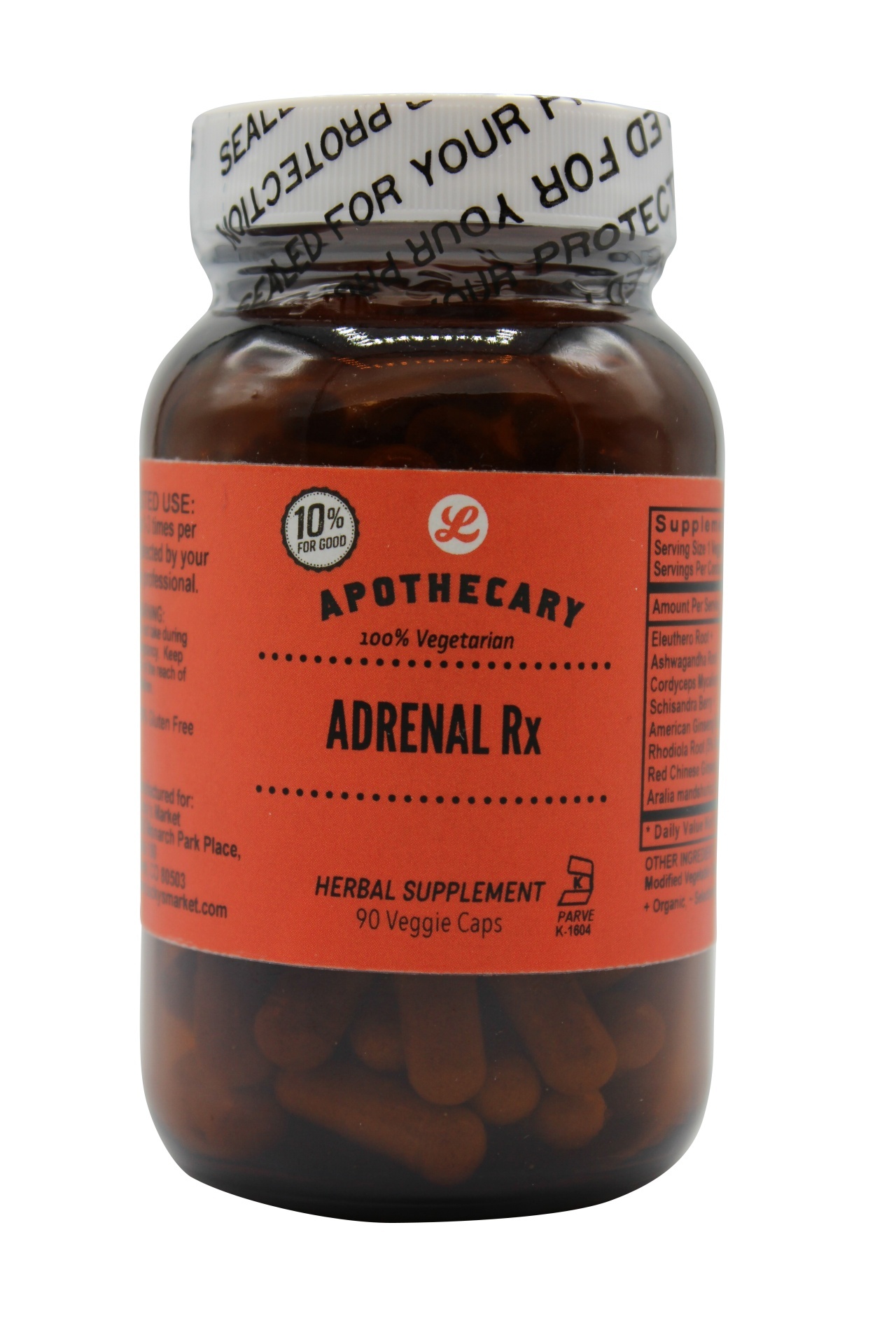 slide 1 of 1, Vitality Caps Adrenal Rx, 90 ct