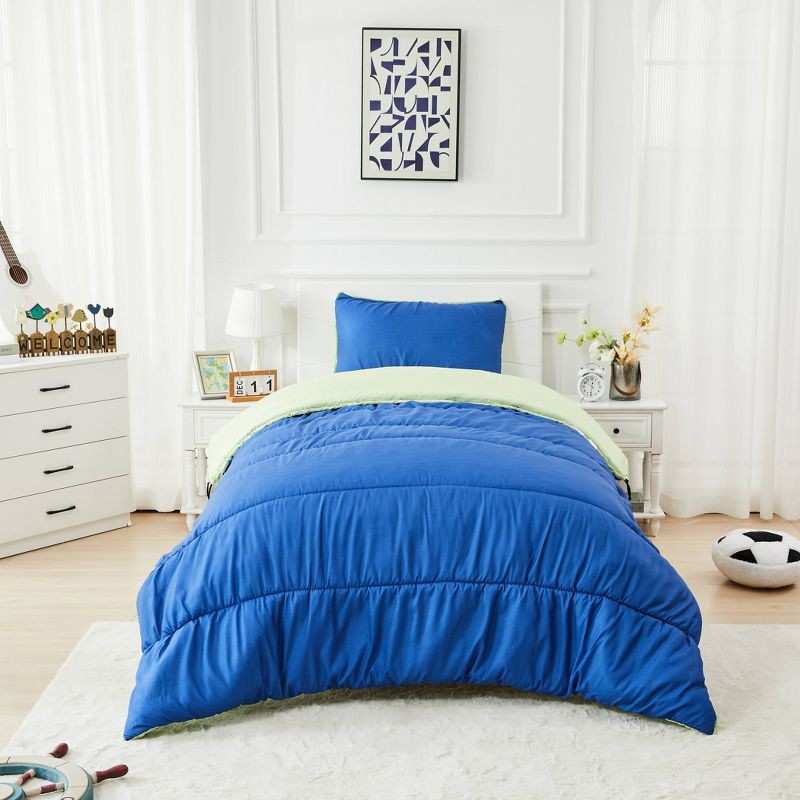 slide 2 of 4, Mingled Threads Sportopia Twin Ruched Paracord Comforter, 1 ct