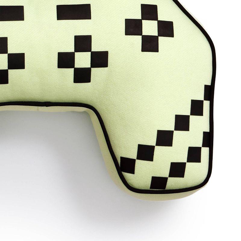 slide 3 of 3, Makers Collective Sportopia Controller Shaped Medium Density Decorative Pillow, 1 ct