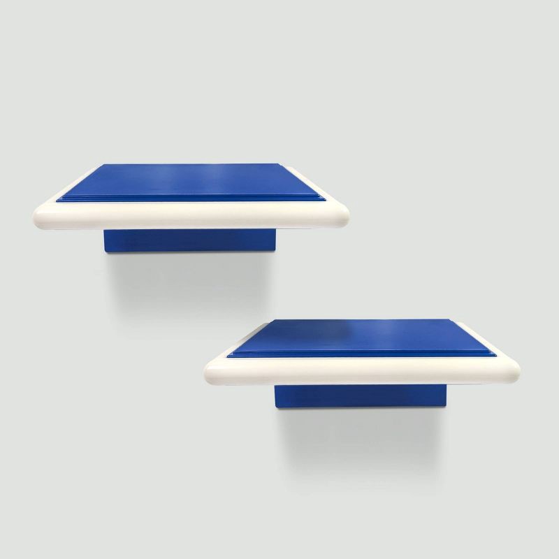 slide 1 of 7, Cur8 Sportopia 2pc LED Edge Shoe Display Shelf, 2 ct