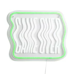 West & Arrow Sportopia GAME OVER Neon Wall Sign