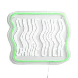 West & Arrow Sportopia GAME OVER Neon Wall Sign