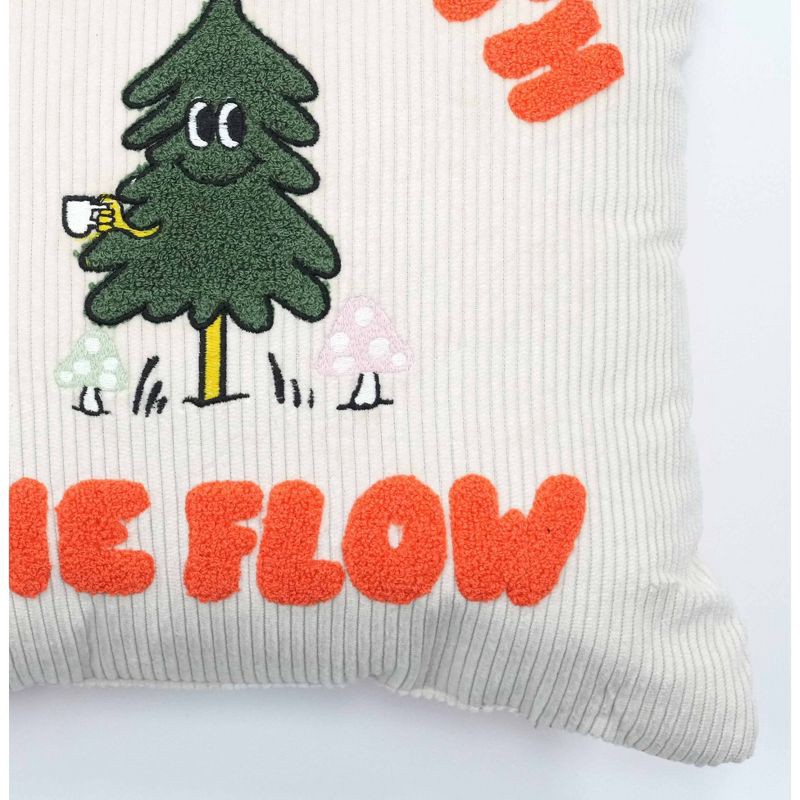 slide 3 of 3, ZADORA Seek Grow with the Flow Decorative Pillow, 1 ct