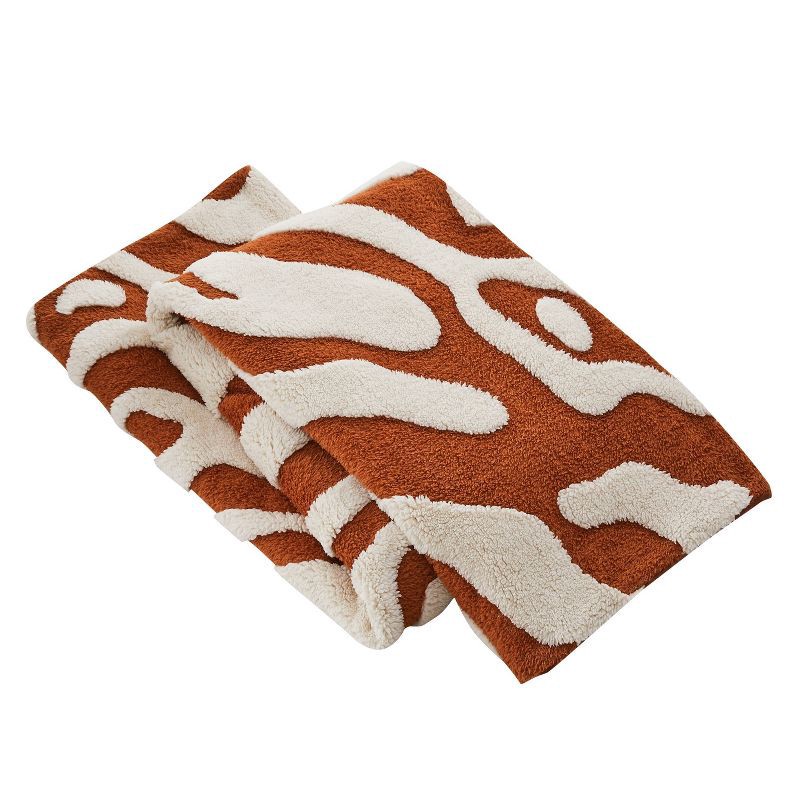 slide 2 of 3, Mingled Threads Seek Topography Throw, 1 ct