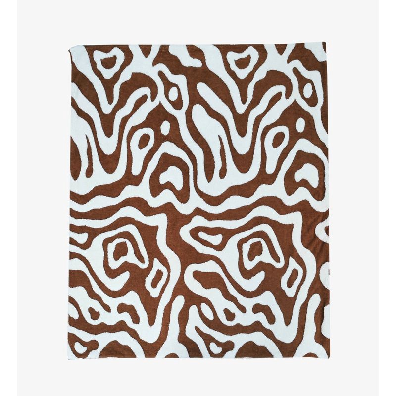 slide 3 of 3, Mingled Threads Seek Topography Throw, 1 ct