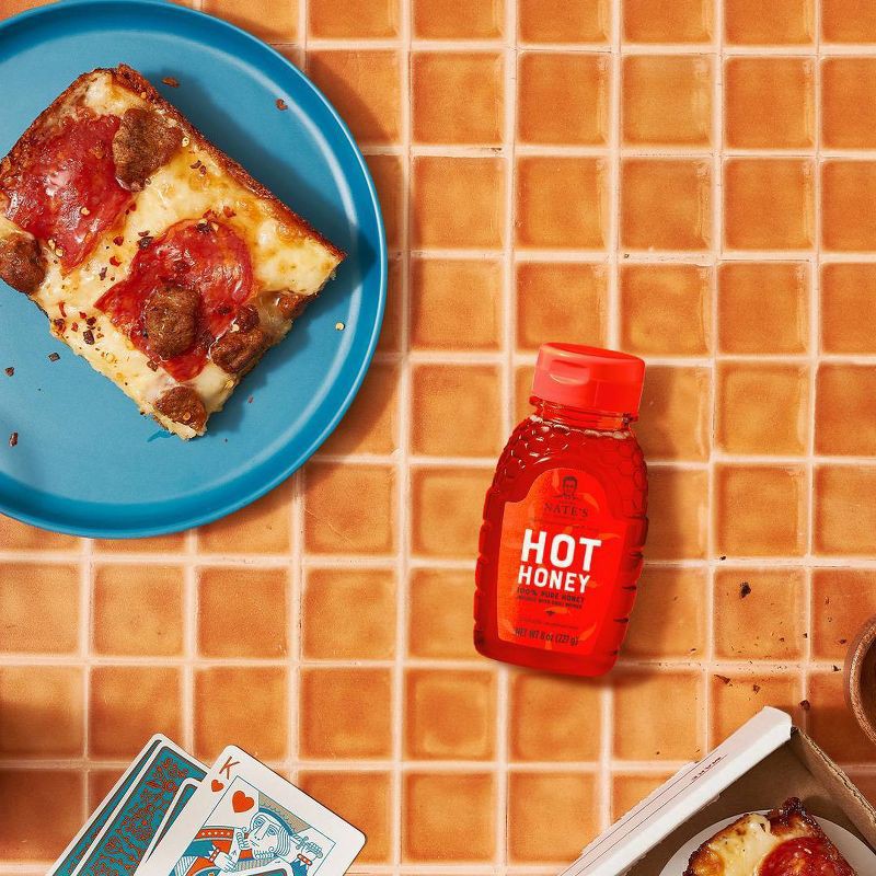 slide 3 of 6, Nature Nate's Hot Honey with Chili Pepper - 8oz, 8 oz