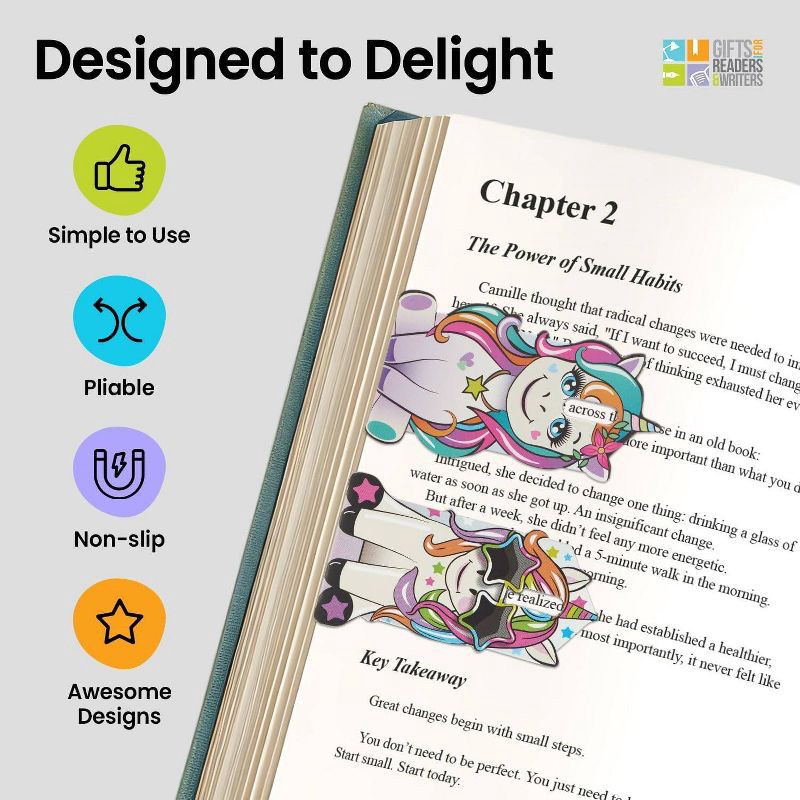 slide 4 of 4, Thinking Gifts Linemarker Unicorn, 1 ct