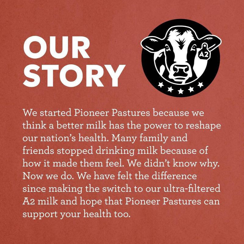 slide 8 of 9, Pioneer Pastures Lactose Free A2 Whole Milk - 59 fl oz, 59 fl oz