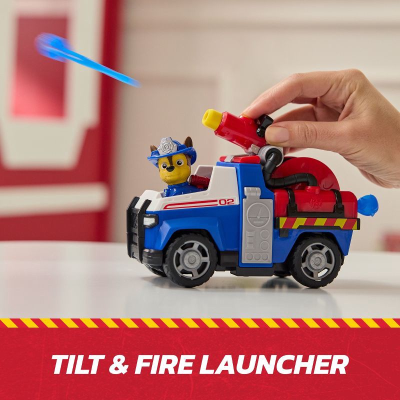 slide 3 of 8, PAW Patrol Fire Rescue Large Vehicle Toy Vehicle - Chase, 1 ct