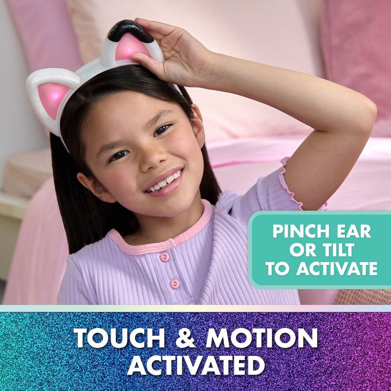 slide 3 of 6, Gabby's Dollhouse: The Movie, Meow-Mazing Interactive Ears Headband, 3 Play-Modes, Lights & Sounds, 1 ct