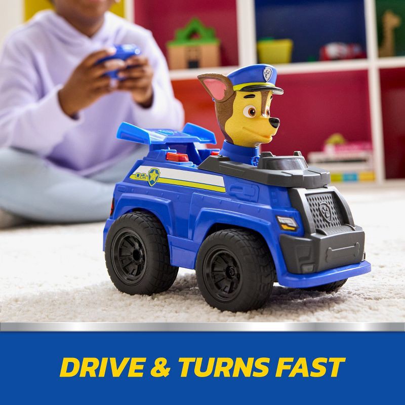 slide 3 of 7, PAW Patrol Chase Remote Control Toy Vehicle, 1 ct