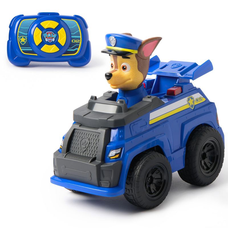 slide 1 of 7, PAW Patrol Chase Remote Control Toy Vehicle, 1 ct
