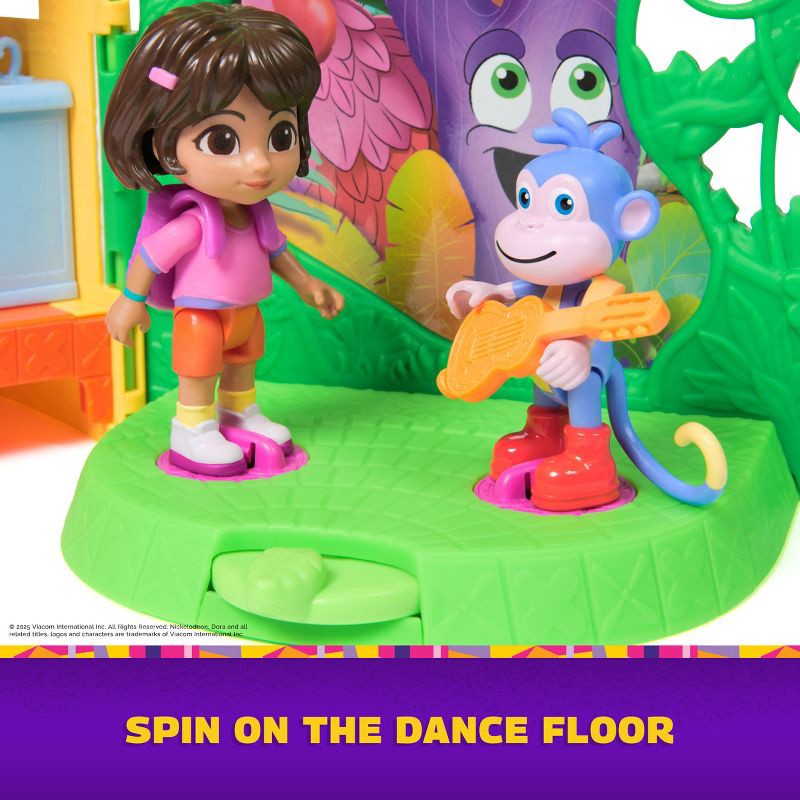 slide 10 of 10, Dora the Explorer Dora Explore & Play Rainforest Casita Playset, Dora & Boots Figures, Furniture, Sound Fx, 1 ct