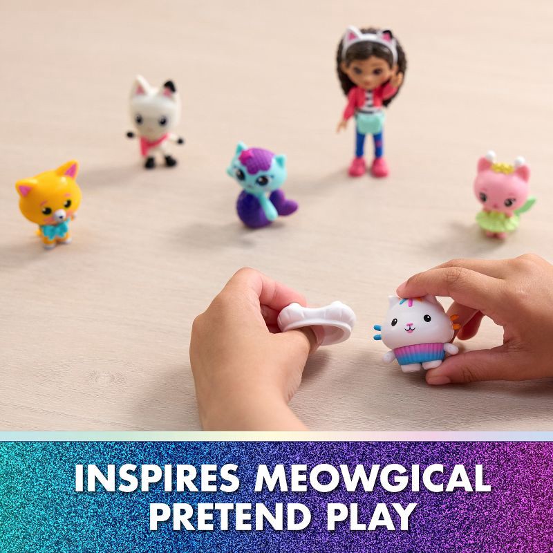 slide 8 of 8, Gabby's Dollhouse: The Movie, Cat-Venture Crew Pack Figures & Accessories Set - 11pk, 11 ct