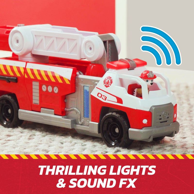 slide 2 of 8, PAW Patrol Fire Rescue Deluxe FireTruck Toy Vehicle, 1 ct