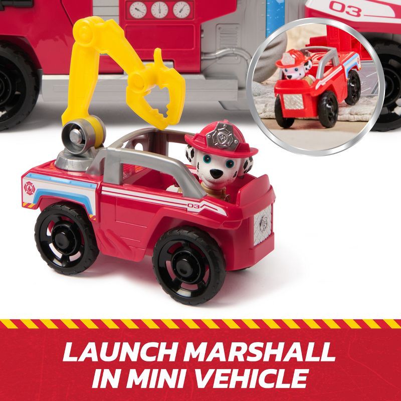 slide 7 of 8, PAW Patrol Fire Rescue Deluxe FireTruck Toy Vehicle, 1 ct