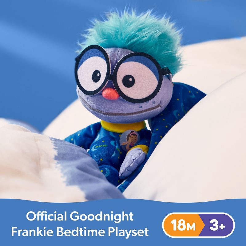 slide 3 of 9, Ms. Rachel Goodnight Frankie Bedtime Playset, 1 ct