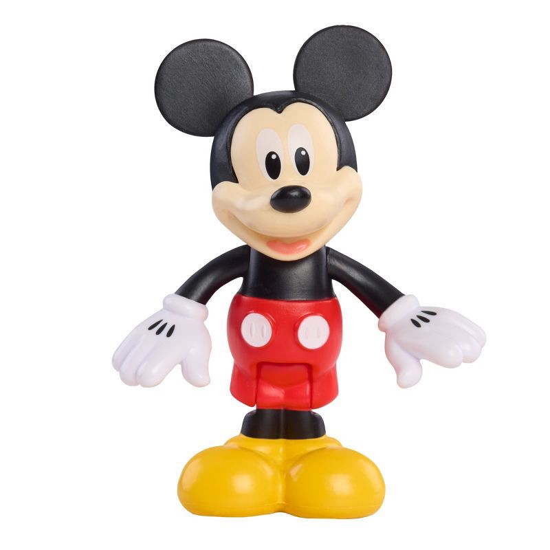 slide 4 of 9, Mickey Mouse Deluxe Action Figure: Set of 6, Plastic TV & Movies Theme, 12" Height, 1 ct