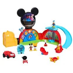 Disney Mickey Mouse Deluxe Clubhouse Doll Playset - 10pk