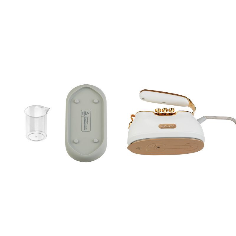 slide 11 of 11, SALAV IS-900 Retro Edition Duopress Steamer and Iron Pearl, 1 ct