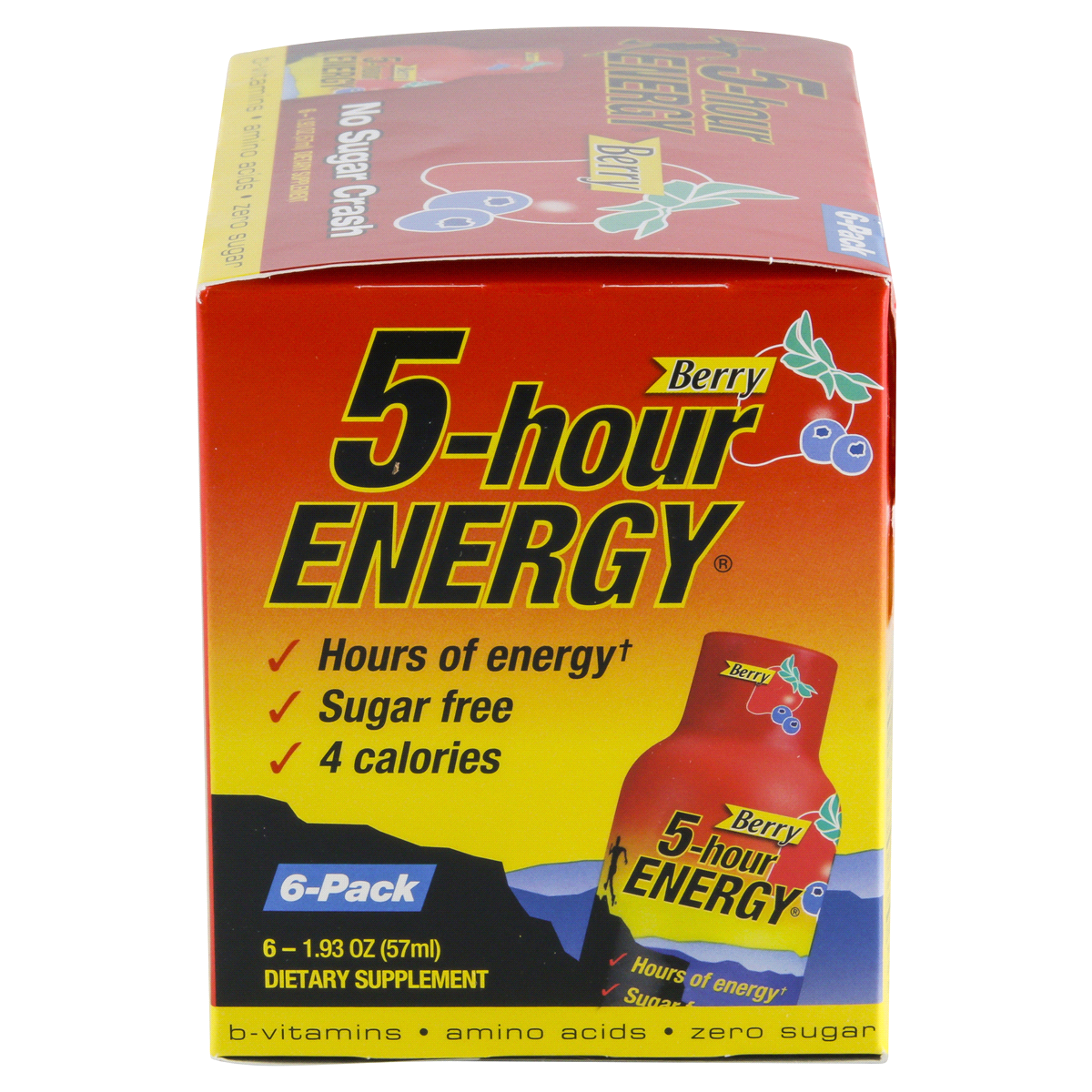 slide 6 of 6, 5-hour ENERGY Shot, Extra Strength, Strawberry Watermelon, 1.93 oz., 6 ct