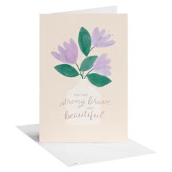Carlton Cards Empowering Mother's Day Card for Mom, You're Cared About and Loved, Includes Envelope