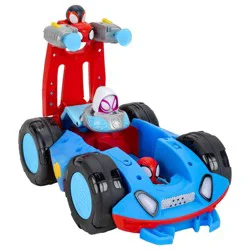 Spidey and His Amazing Friends Deluxe Feature Team Spidey Flip & Reveal Cruiser Toy Vehicle