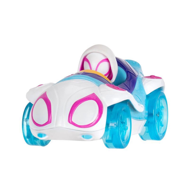 slide 6 of 16, Disney Spidey and His Amazing Friends Diecast Amazing Metal Water Webs Toy Vehicle - 7pk: 1:8 Scale, Plastic Car Set, 7 ct