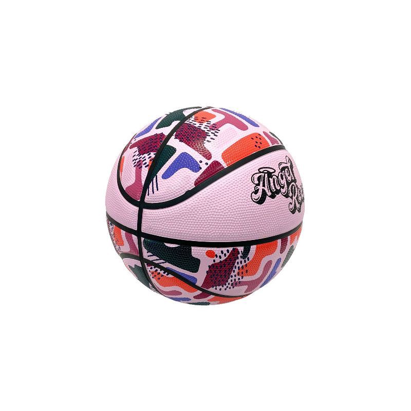 slide 2 of 5, Angel Reese Artistic 28.5" Basketball – Pink, 1 ct
