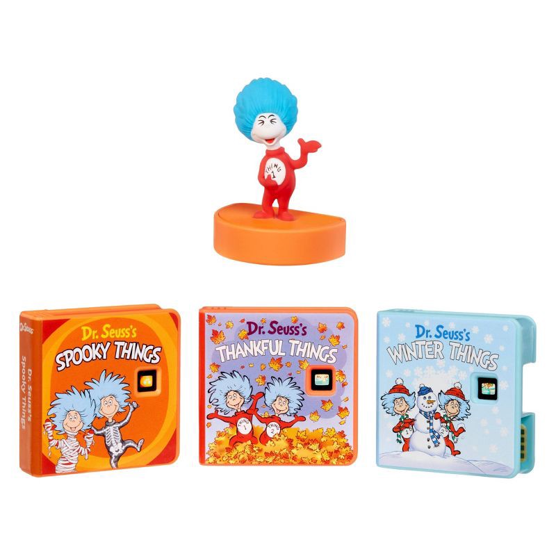 slide 3 of 7, Little Tikes Story Dream Machine Dr. Seuss Thing 1 Collection Storytime Audio Books: Preschool Reading Kit, 1 ct