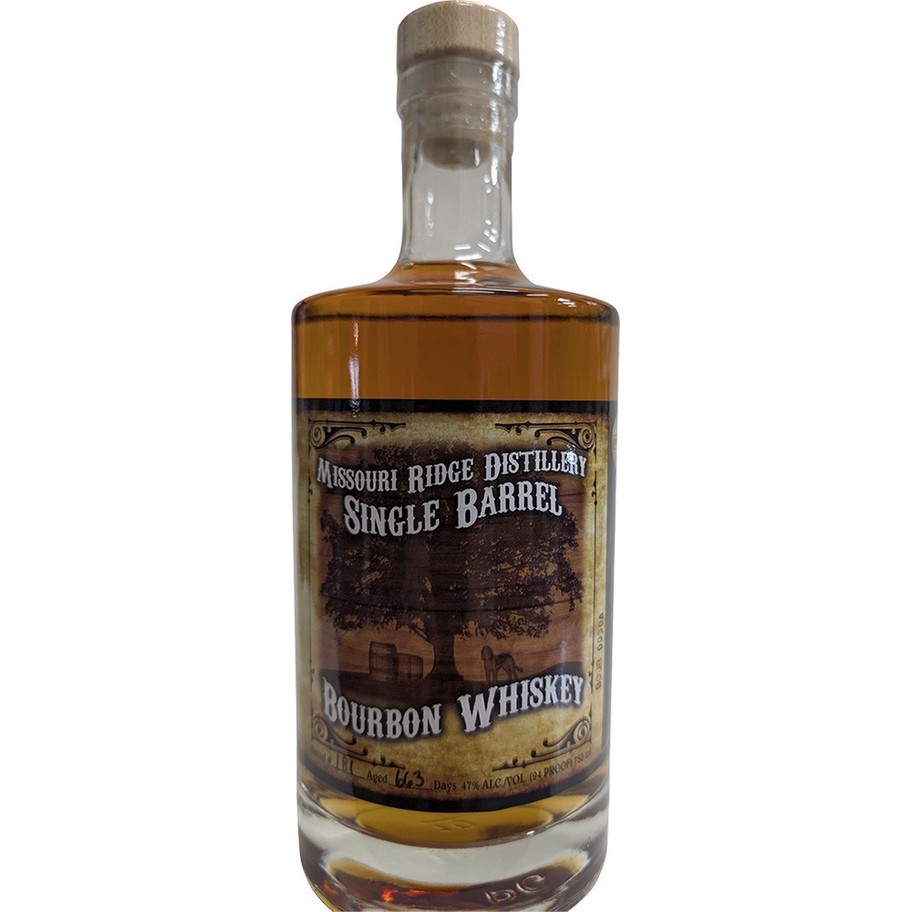 slide 1 of 1, Missouri Ridge Distillery Missouri Ridge Single Barrel, 750 ml