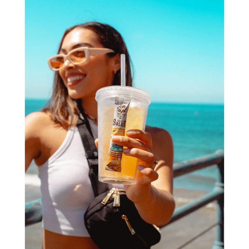 slide 5 of 6, Salud Energy + Focus Pineapple Mango Electrolyte Drink Mix - 6pk/0.21oz Packet Sticks, 6 ct, 0.21 oz