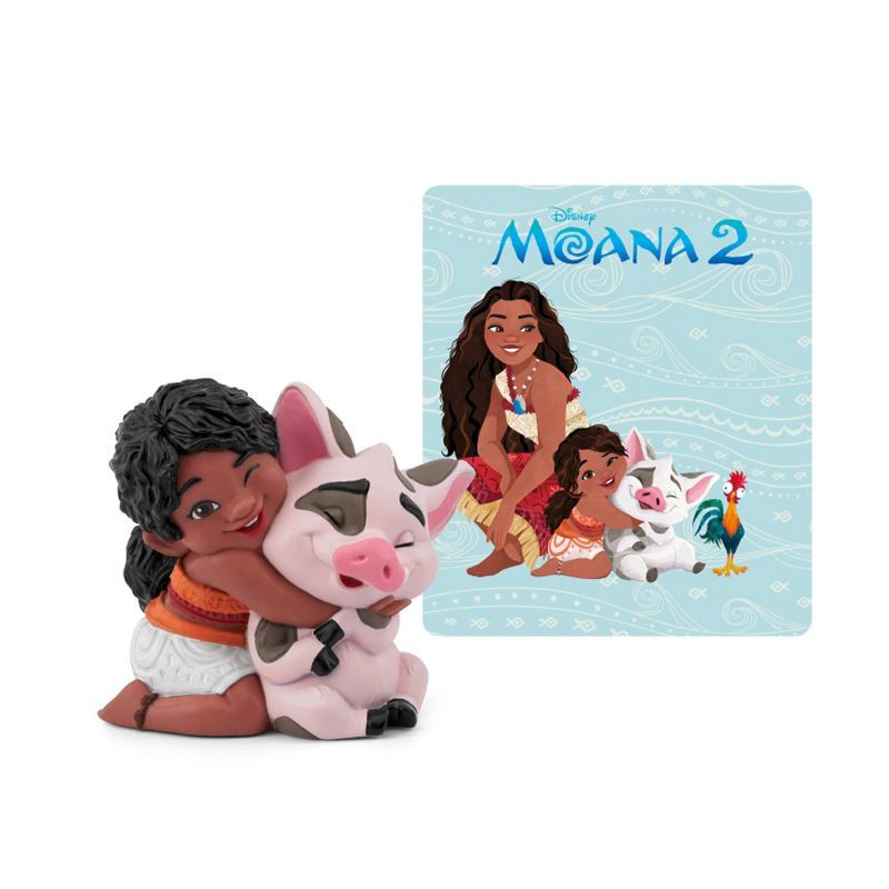 slide 3 of 3, tonies Disney Moana 2 Tonie Figurine: Language Skills & Creative Thinking Storybook, 1 ct