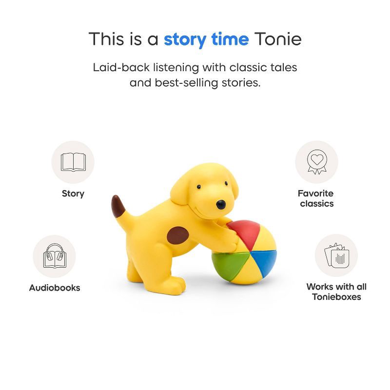 slide 4 of 6, tonies Spot's: Fun with Friends Tonie Figurine: Language Skills, Creative Thinking Educational Toy, 1 ct