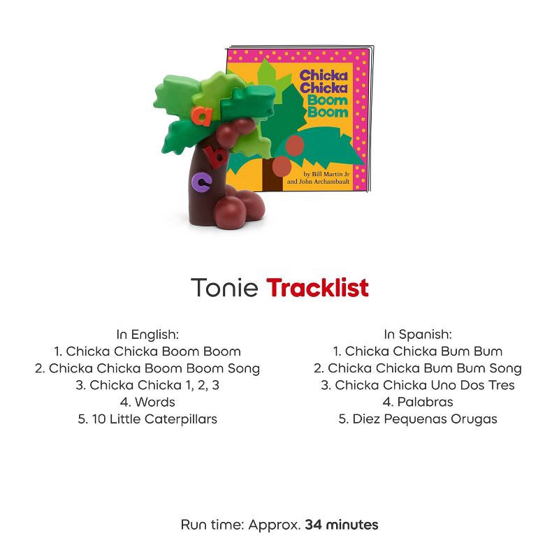 slide 6 of 7, tonies Chicka Chica Boom Boom Tonie Figurine: Educational Language Skills Storybook Character, 1 ct