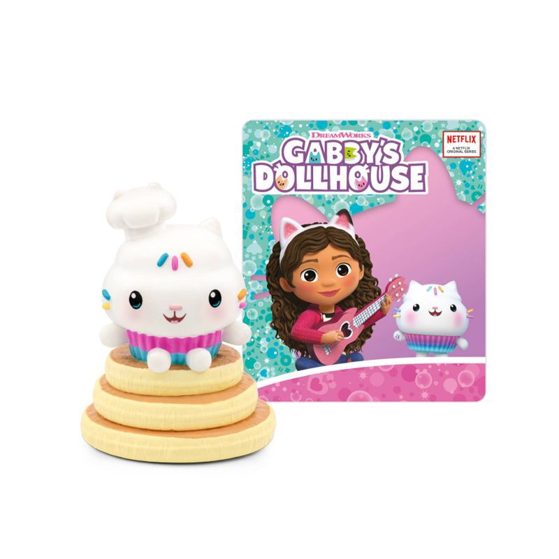 slide 3 of 3, tonies Gabby's Dollhouse: Cakey Cat Tonie Figurine, Language Skills & Creative Thinking Storybook, 1 ct