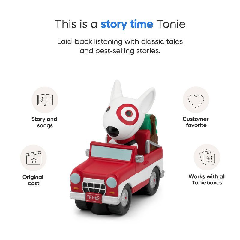 slide 6 of 8, tonies Target Bullseye Tonie Figurine, 1 ct