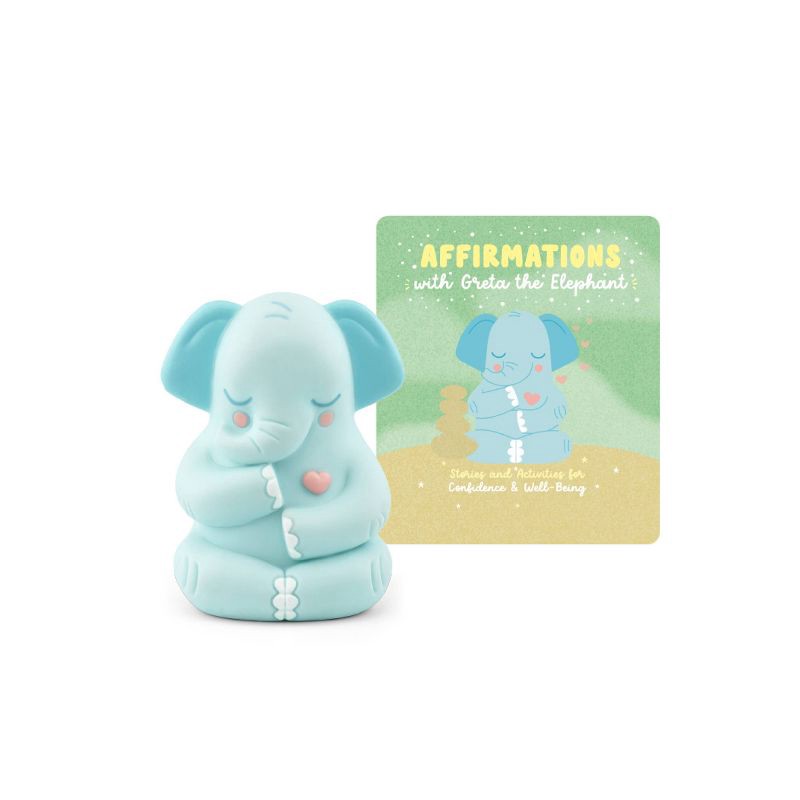 slide 3 of 7, tonies Affirmations with Greta the Elephant Tonie Figurine: Language Skills & Creative Thinking Electronic Storybook, 1 ct